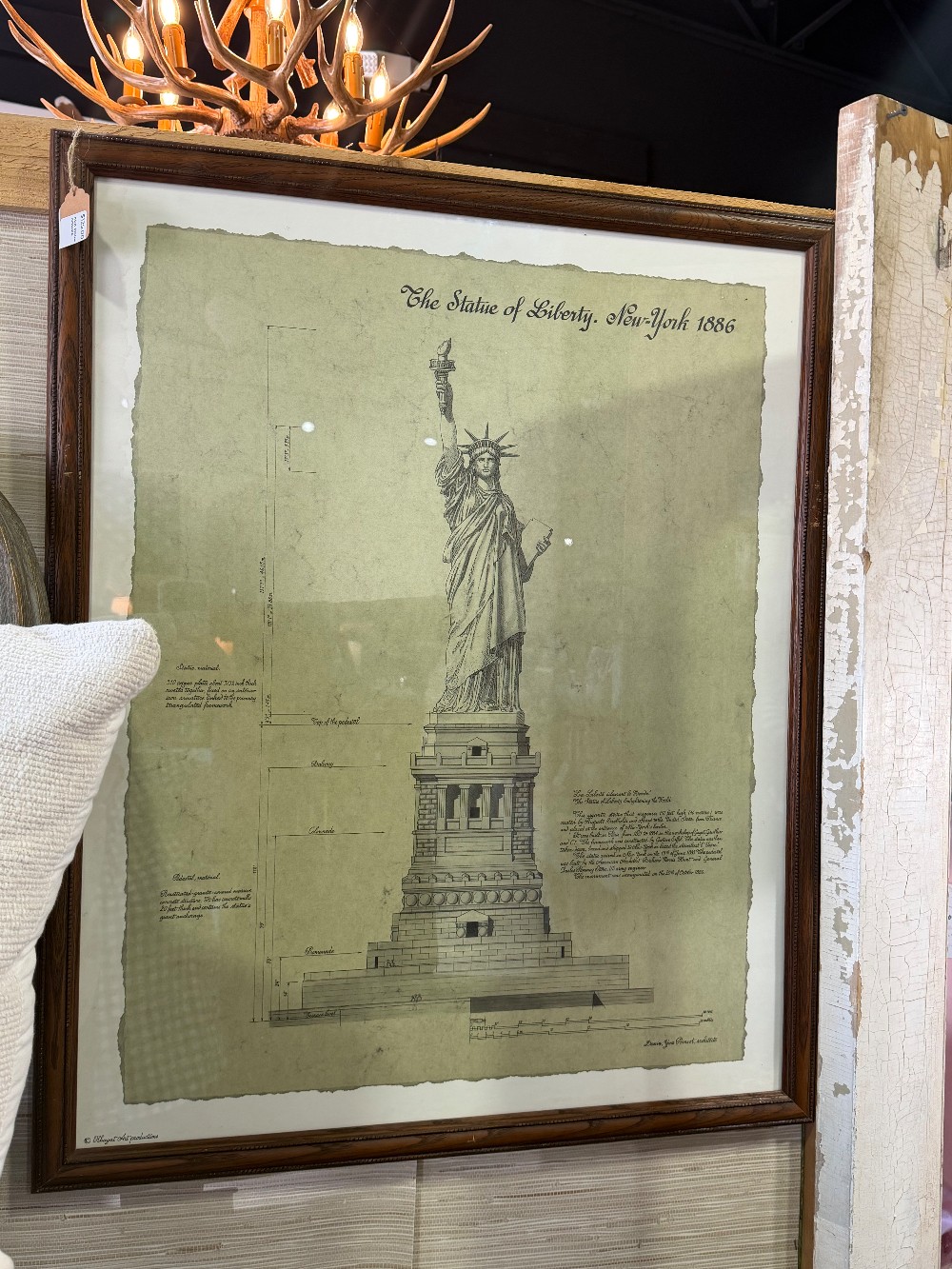 ADA Statue Of Liberty Framed Artwork