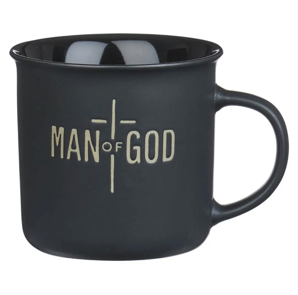RMR - Matte Black Man of God Mug