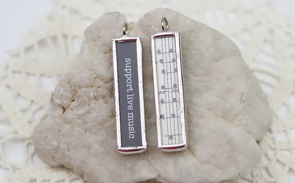 JET - Support Live Music Soldered Art Charm