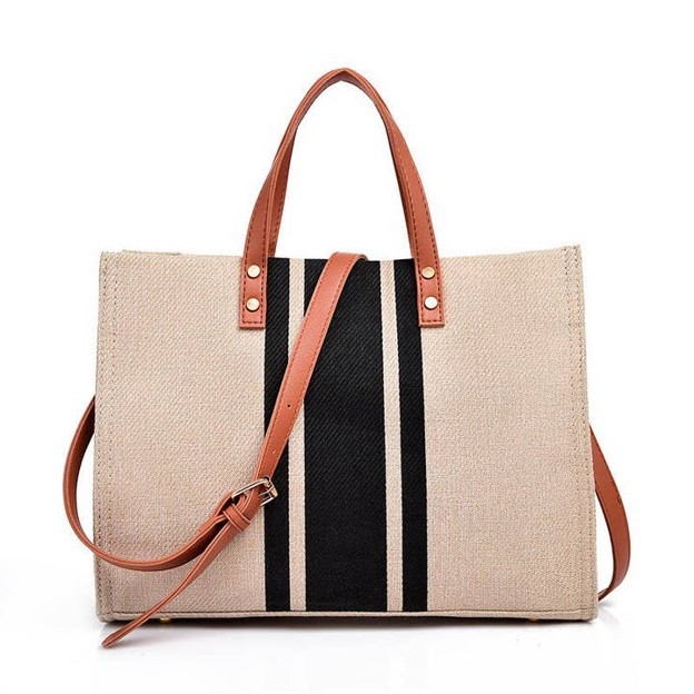 TTR Canvas Stripe Tote
