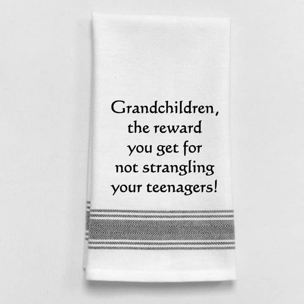 RMR “Grandchildren, The Reward” Tea Towel