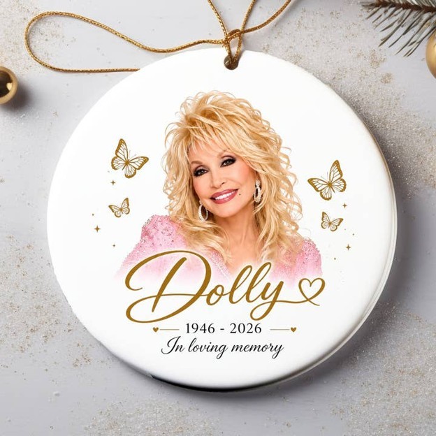 RMR - Dolly Parton Memorial Ornament