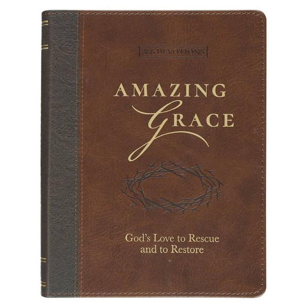 TTR Devotional Amazing Grace Faux Leather