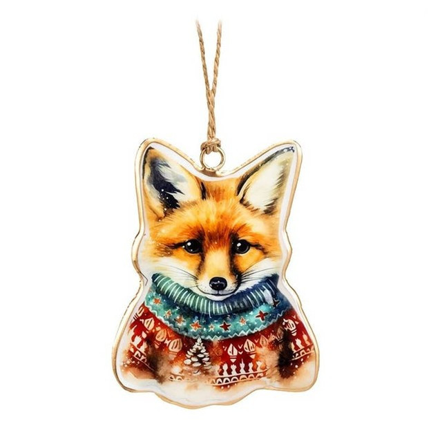RMR - Red Fox in Sweater Ornament