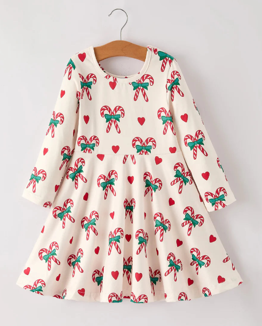 JAZ - Heart Candy Cane Dress