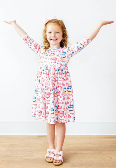 JAZ - Birthday Girl Twirl Dress