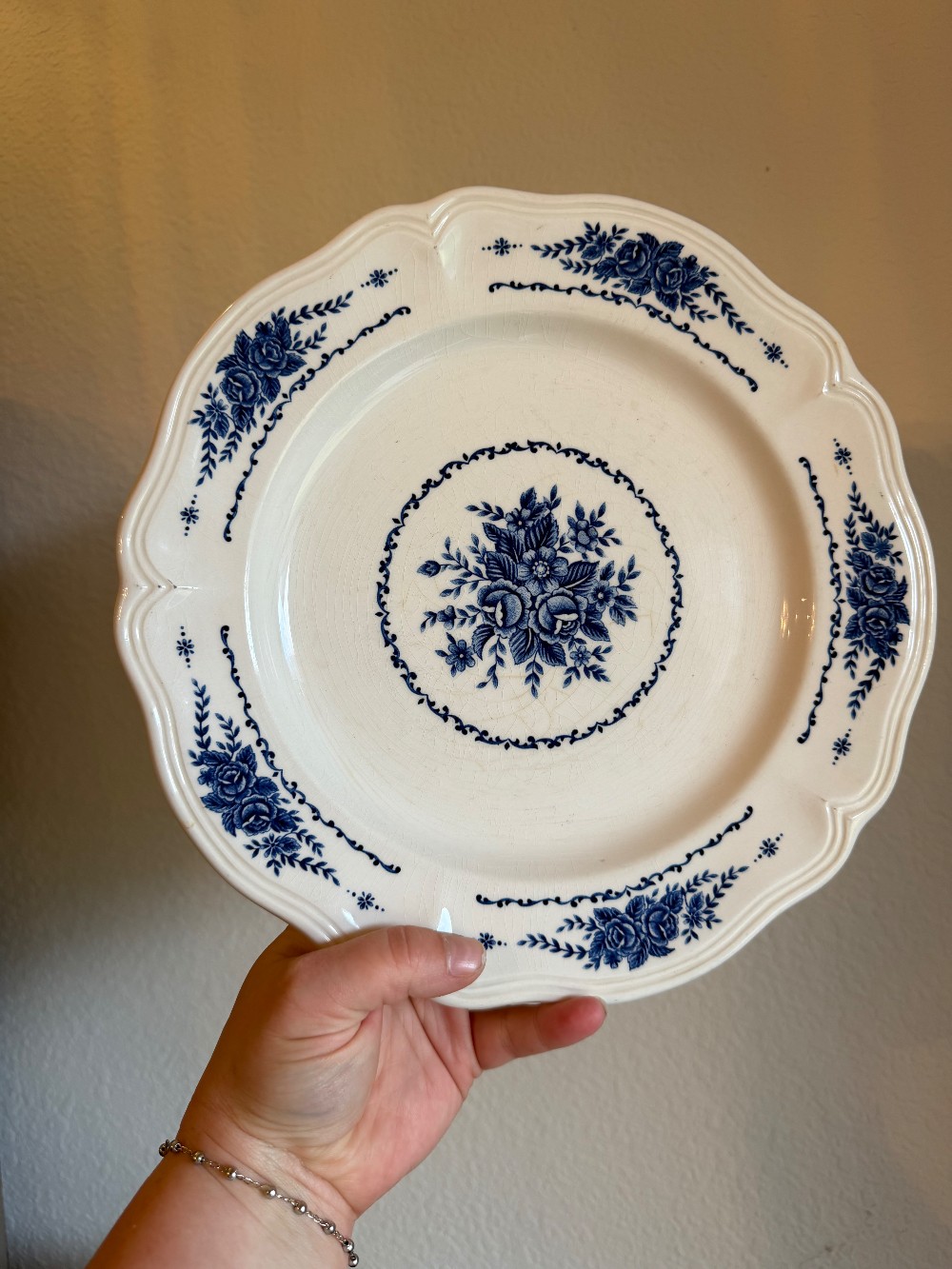 ADA Ironstone Dinner Plate