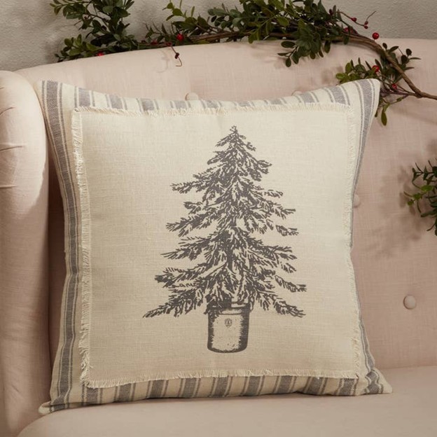 TTR Sketched Tree Pillow