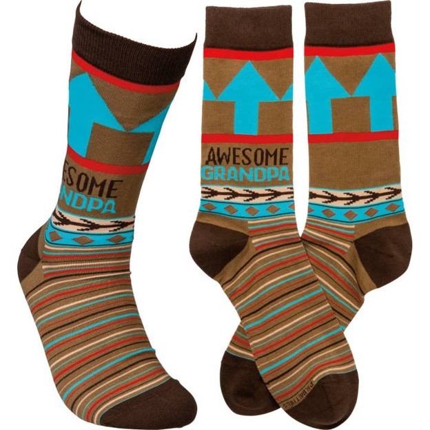RMR Awesome Grandpa Socks