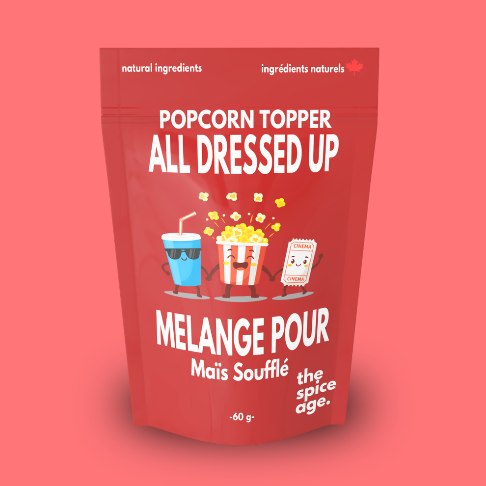 The Spice Age All Dressed Up Popcorn Topper
