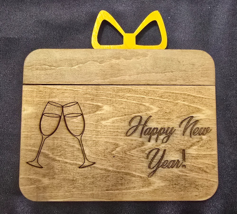 Happy New Year Gift Card Holder