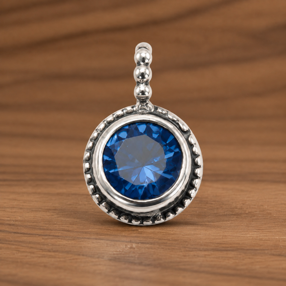 London Blue Topaz pendant