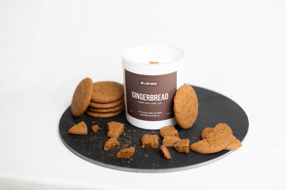 Gingerbread Candle 8 Oz