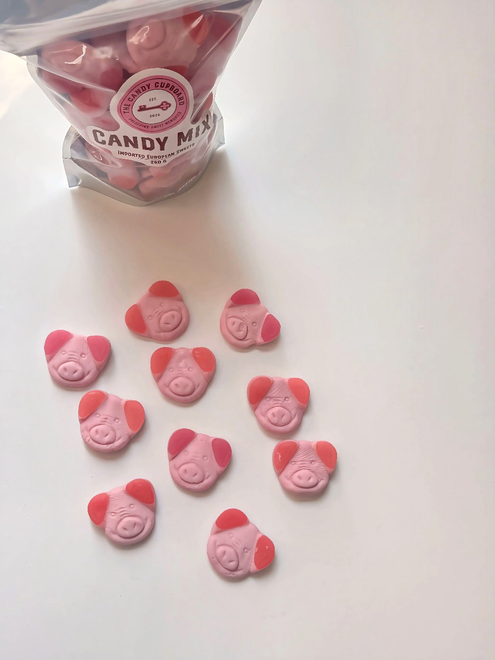 Katja Pigs (Percy Pigs) -  GF/VEGAN/DYEFREE