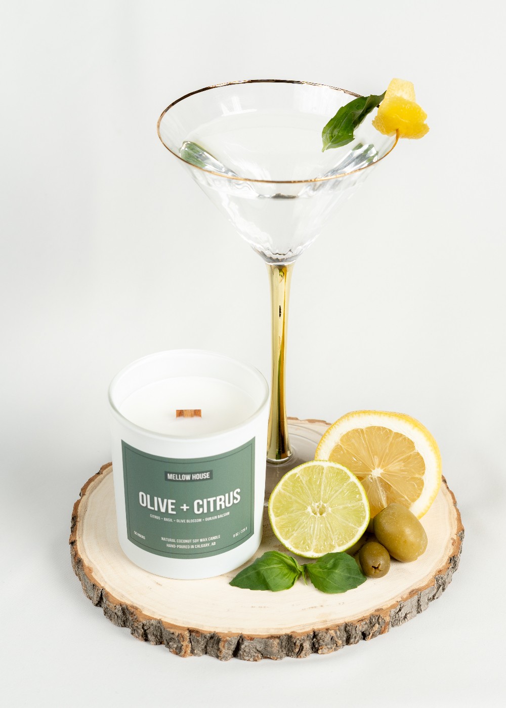 Olive + Citrus Candle