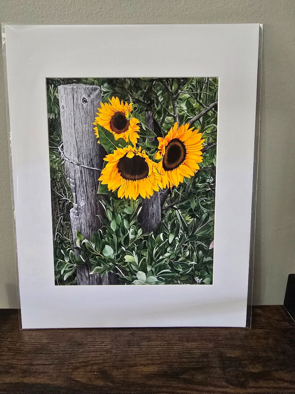 10 x 8 Print - Sunflowers