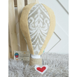 Play Pillow - Golden Sun Rise Hot Air Balloon