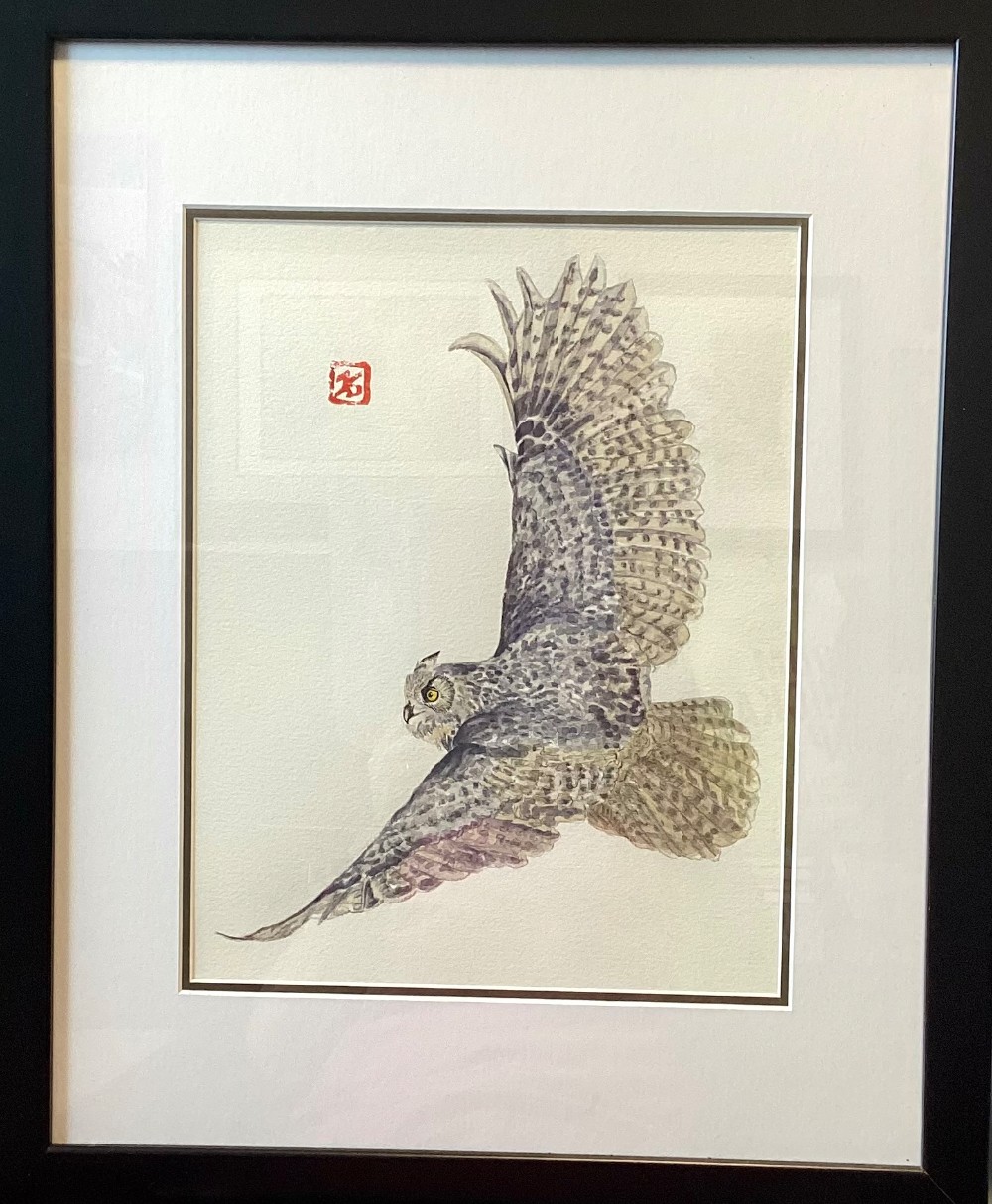 Flying Owl 11x14