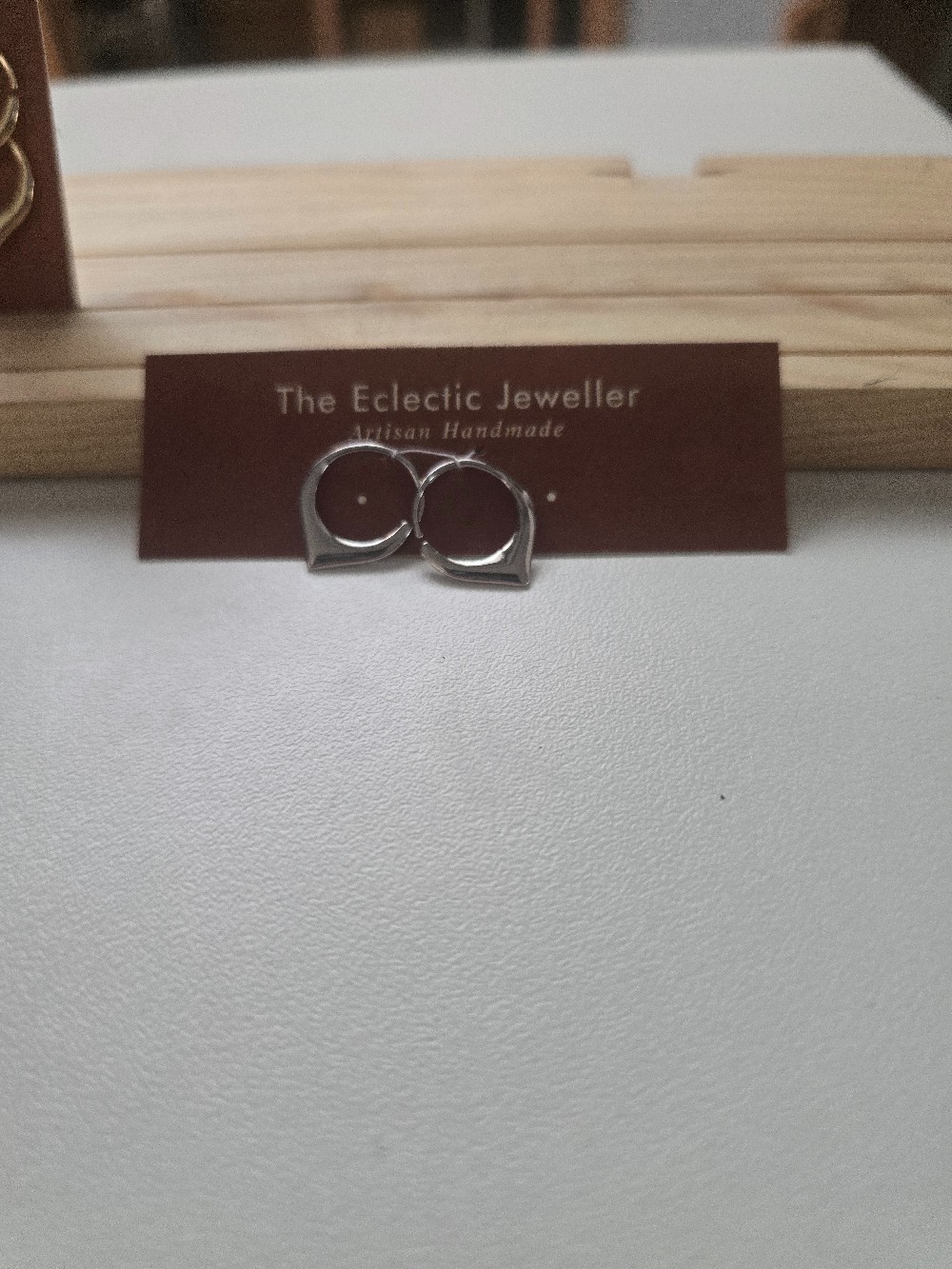 Medium Argentium Hoops - Fine Silver