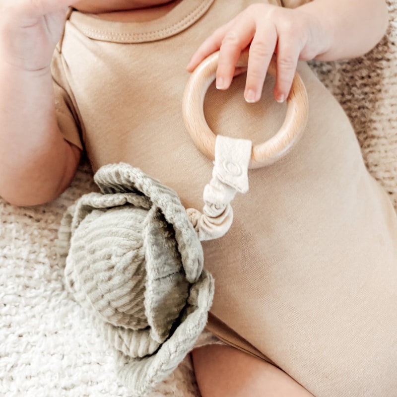 Baby Rattle - Cabbage