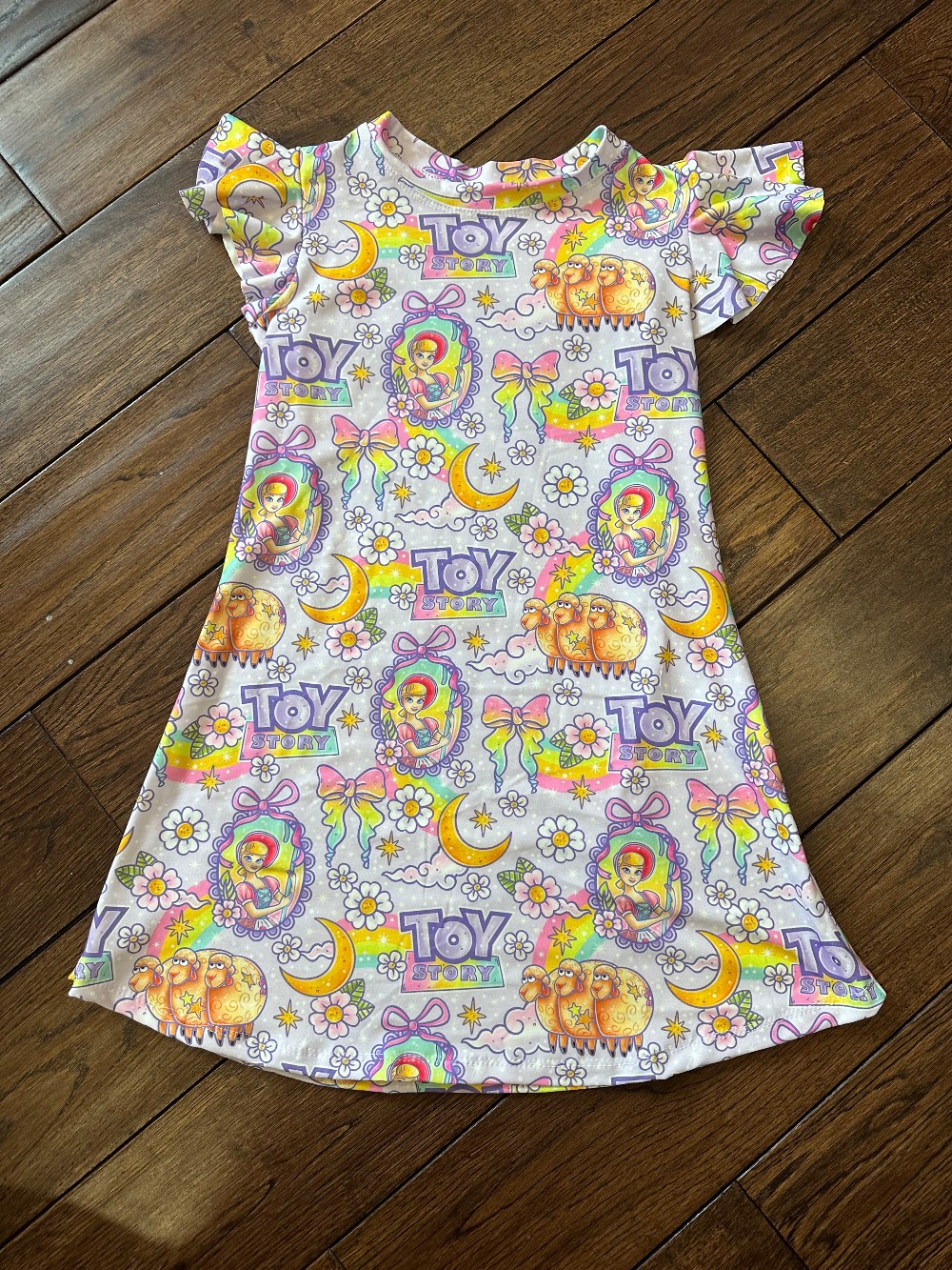 Size 5T Twirl Sleeve Dress Bo Peep TS