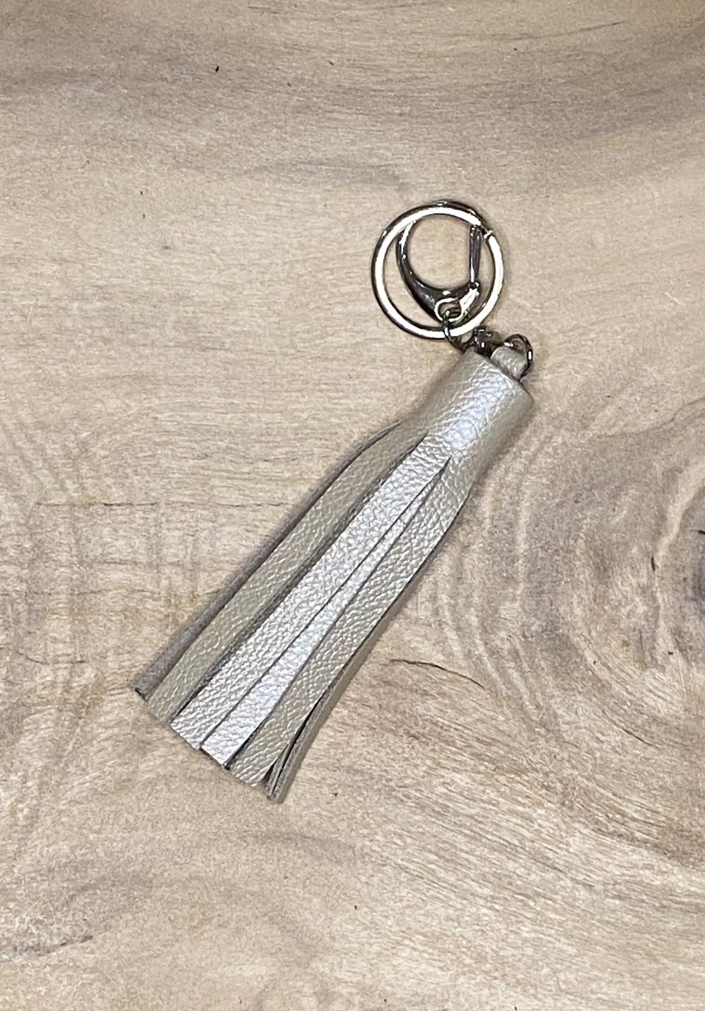 Tassel Key Chain/Bag Charm - Pearl