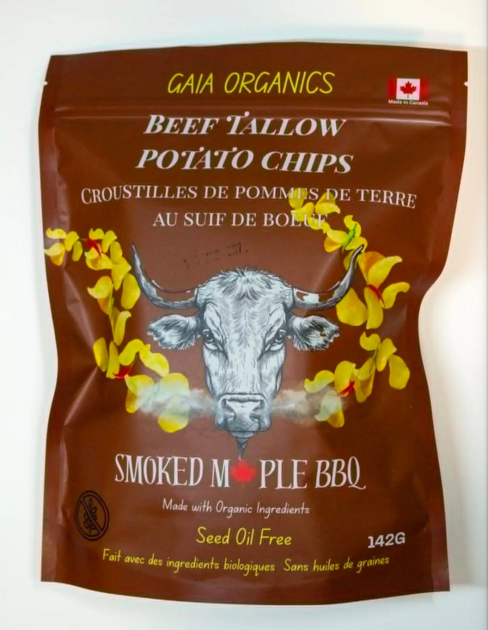 Smoked Maple BBQ Beef Tallow Potato Chips