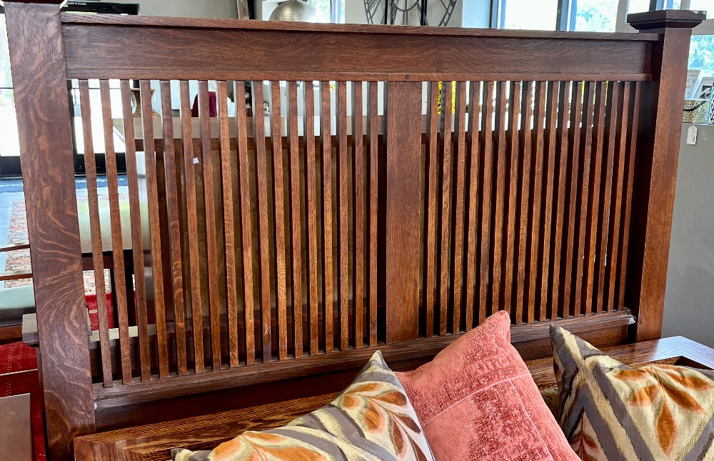 Stickley Prairie Mission Oak QUEEN Bed 67w 65h