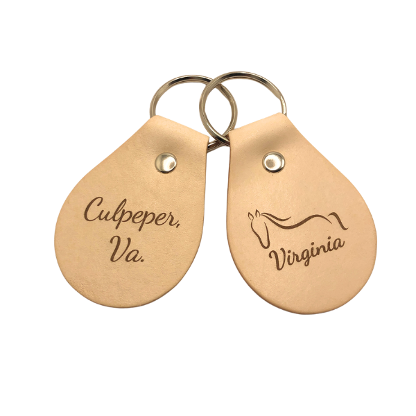 Simple Handmade Key Fob - Local Pride Designs - Large