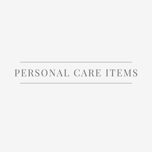 Personal Care Items