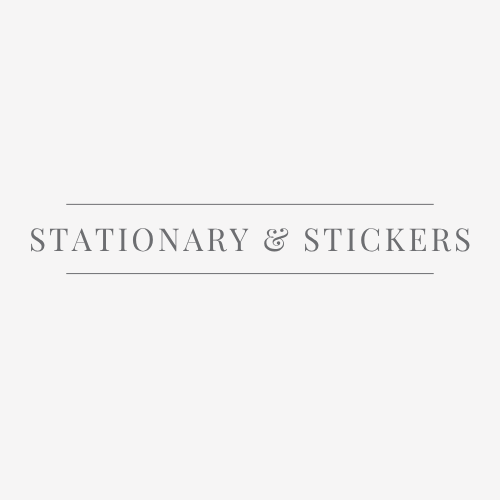 Stickers & Stationary