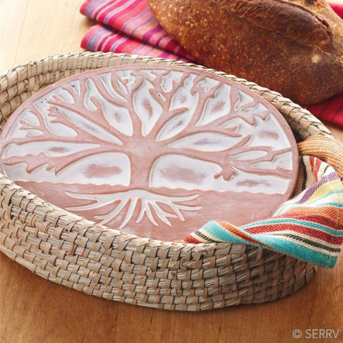 Handcrafted Tree of Life Bread Warmer
