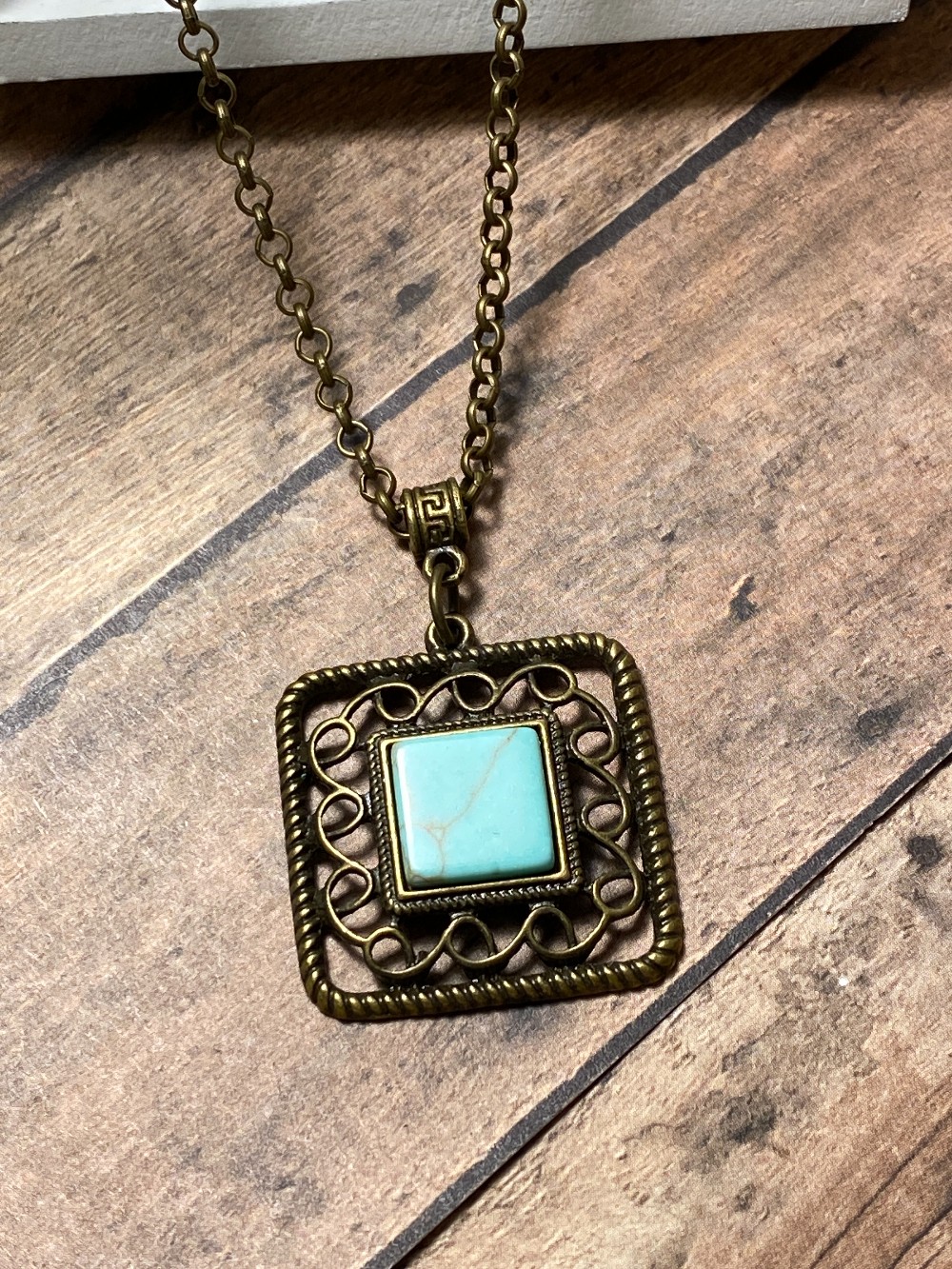 TURQUOISE Necklace (N105) 24