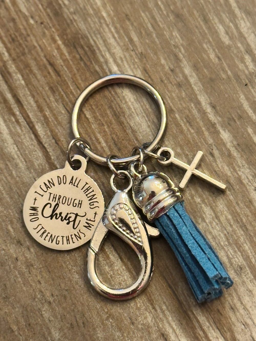 PHILIPPIANS 4:13 Purse Charm (P19)