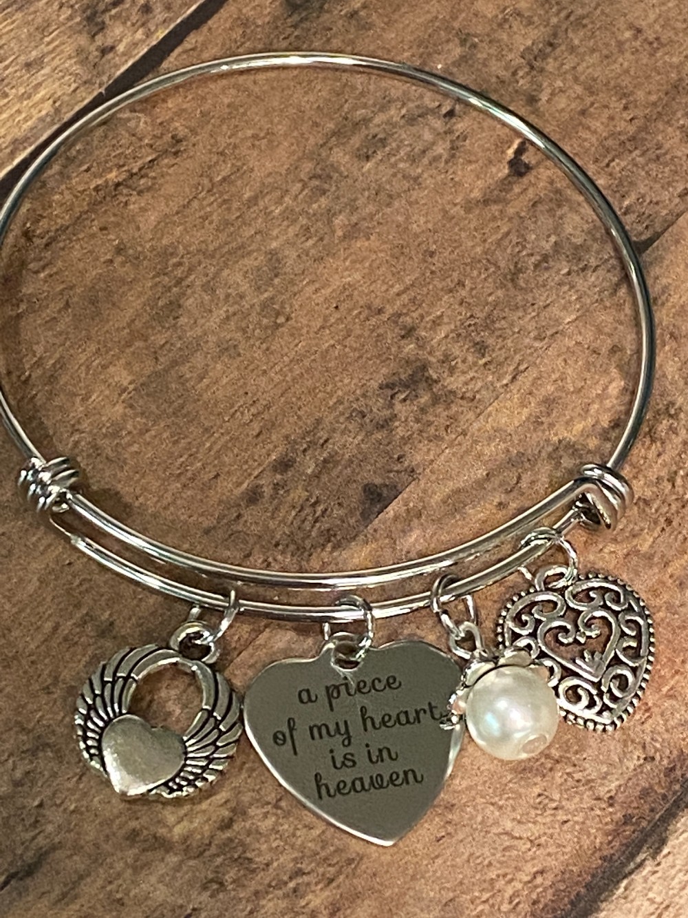 PIECE OF MY HEART Bangle (B78)