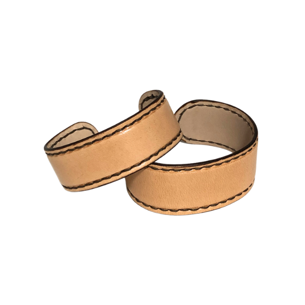 Handmade Leather Adjustable Cuff Bracelet