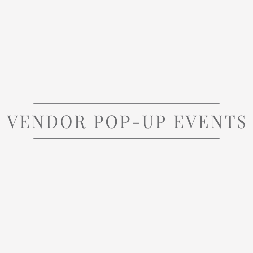 Pop-up Vendor Markets & Events