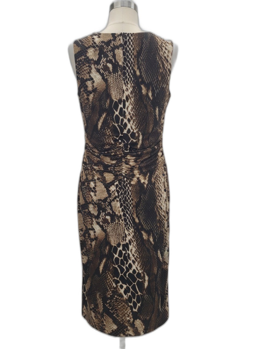 Lauren Snake Print SS Dress, 6