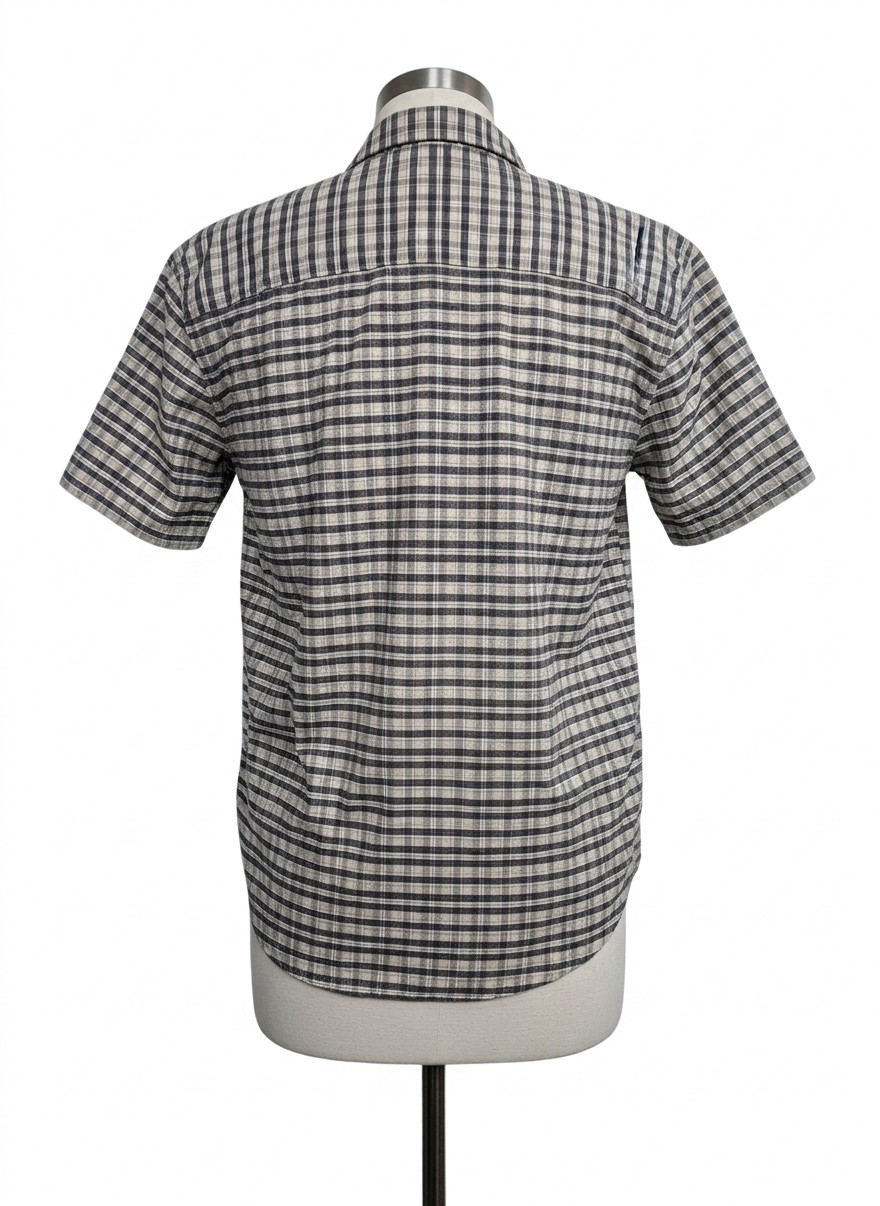 Natural Weave SS BU Shirt, Large