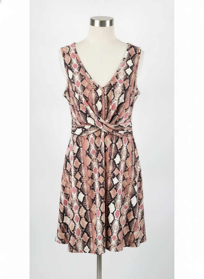 Candies snake pattern dress