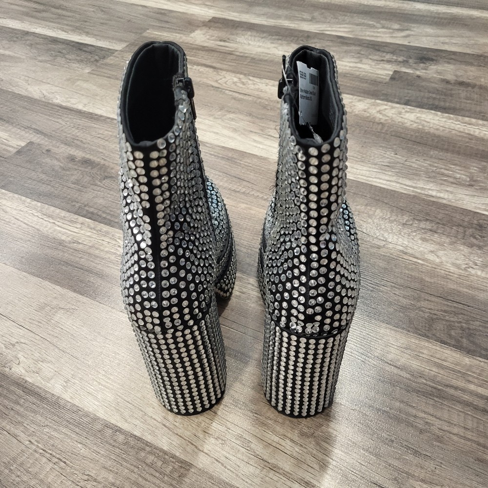 Steve Madden Jewel Stud Platform Boots, 8.5