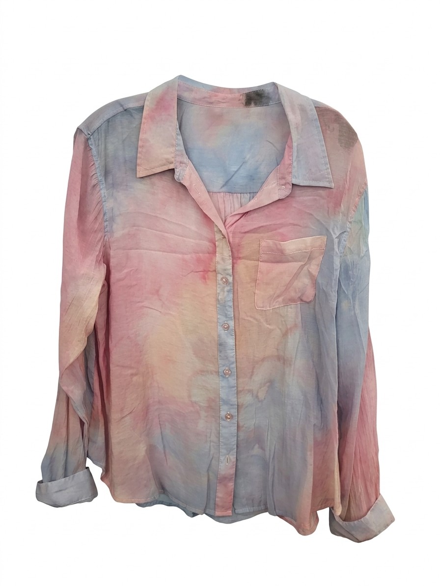 Charlie LS BU Tie Dye Top, XL