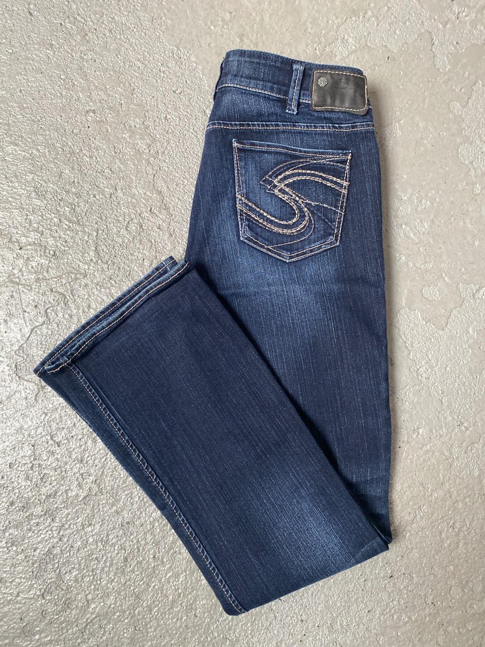Silver Suki Jeans