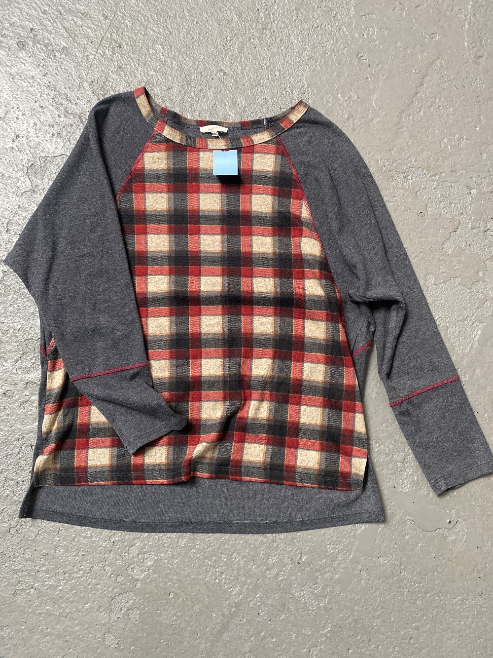 Mystree Plaid LS