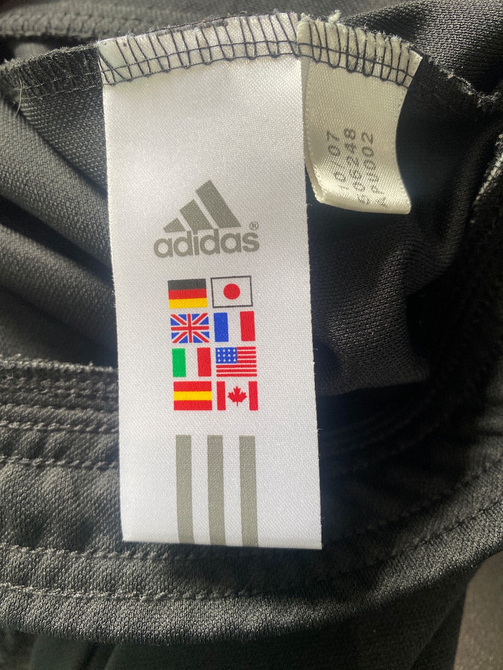 Adidas sport zip up sweater