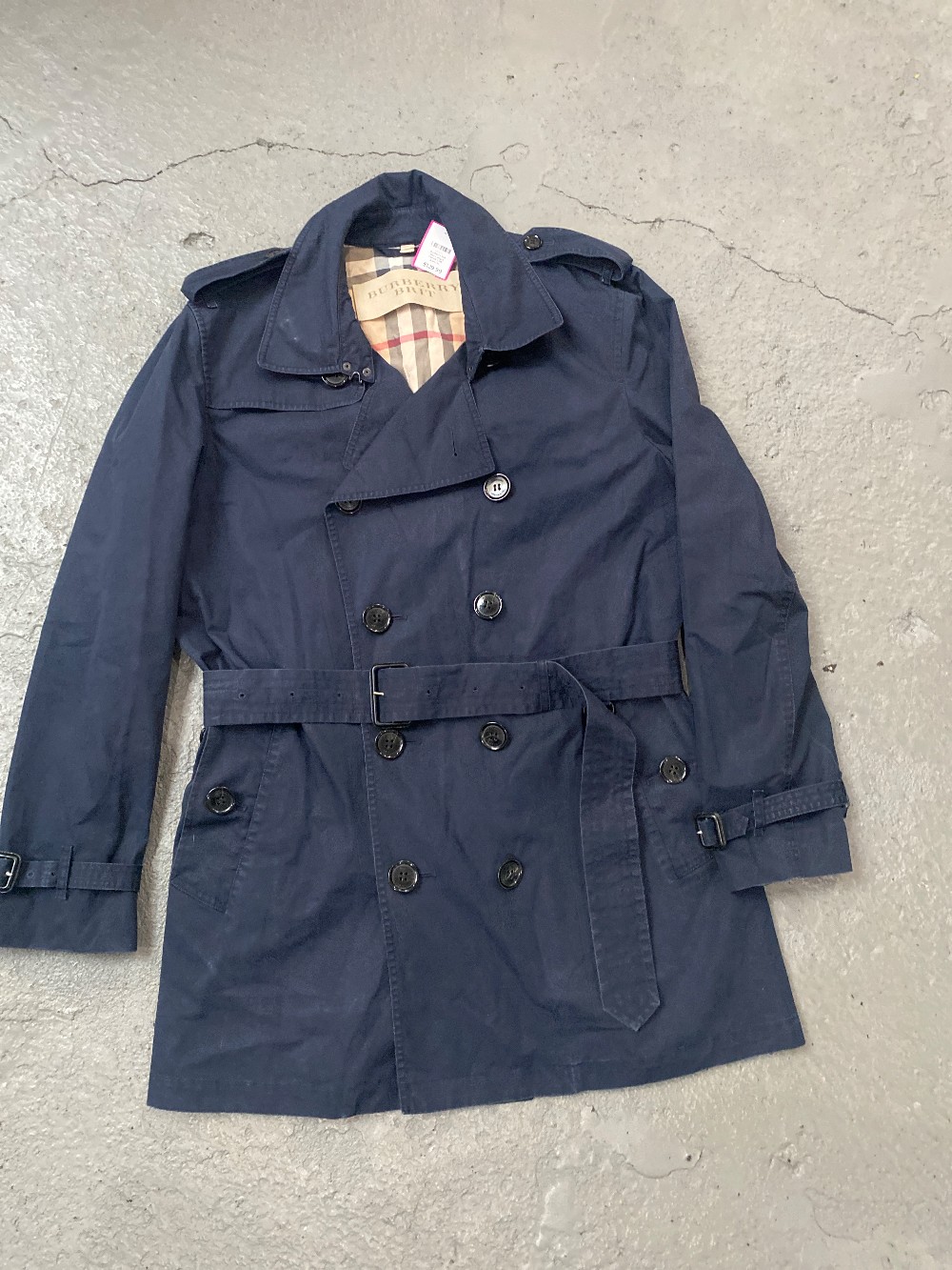 Burberry Brit Mid-Length Trench Coat