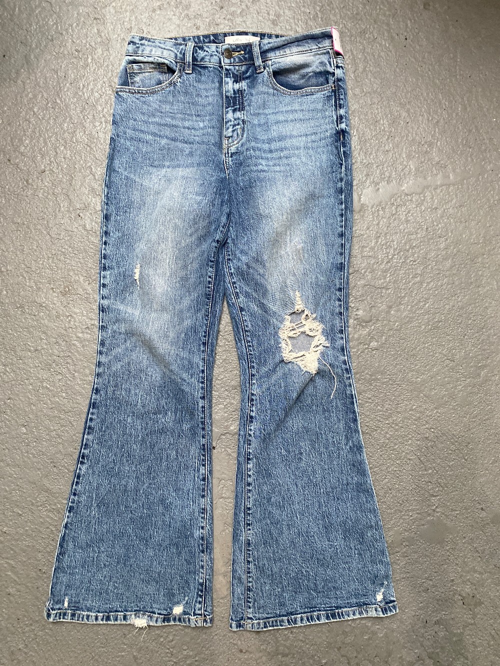 Willow + Root Distressed Jeans