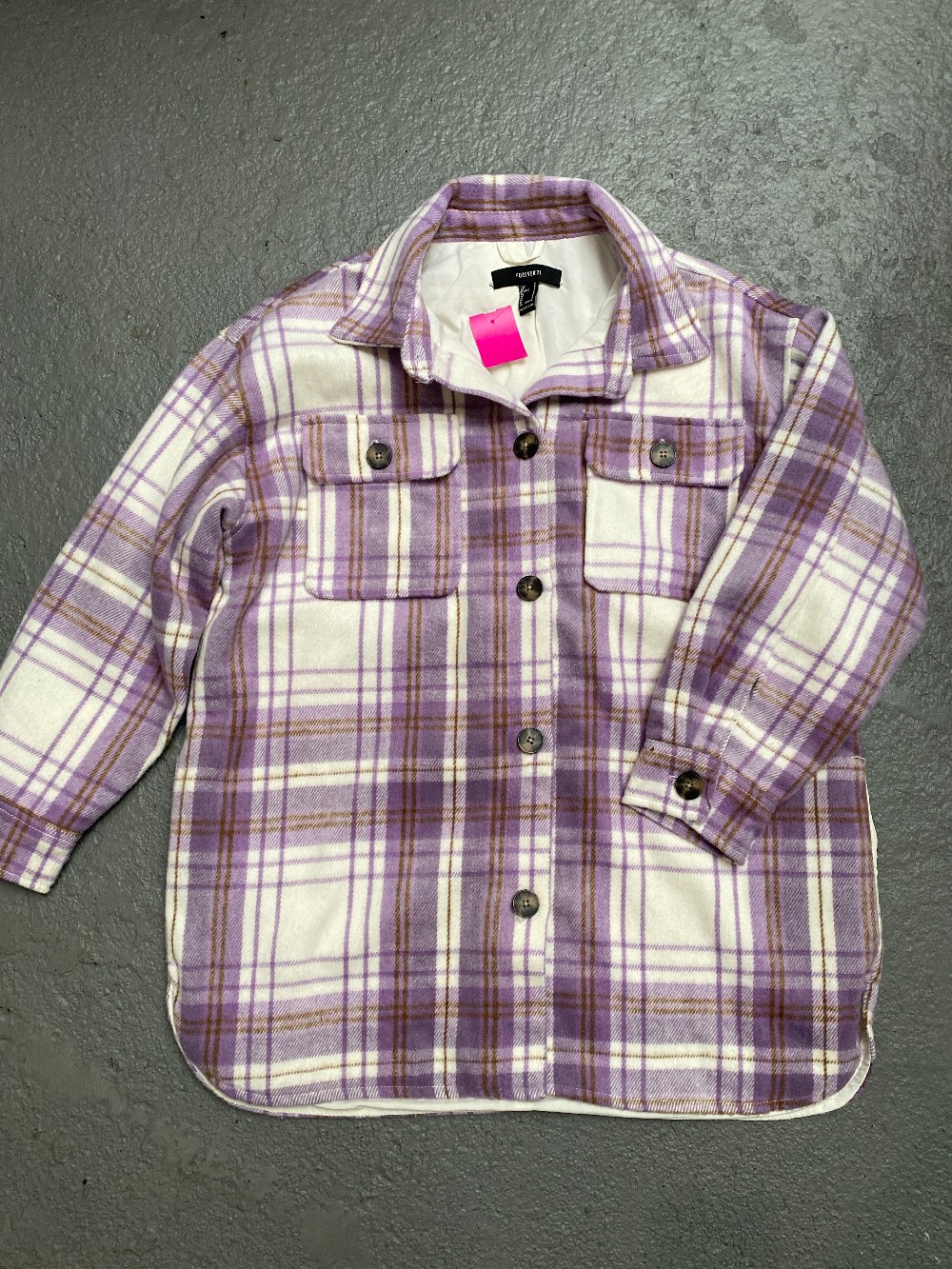 Forever 21 Plaid Shacket