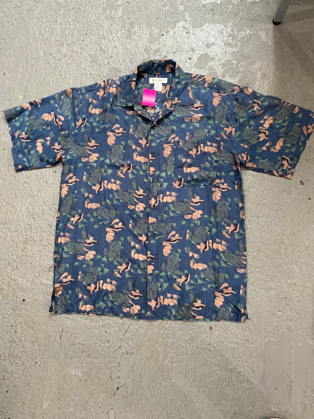 Bogari Silk Button Up