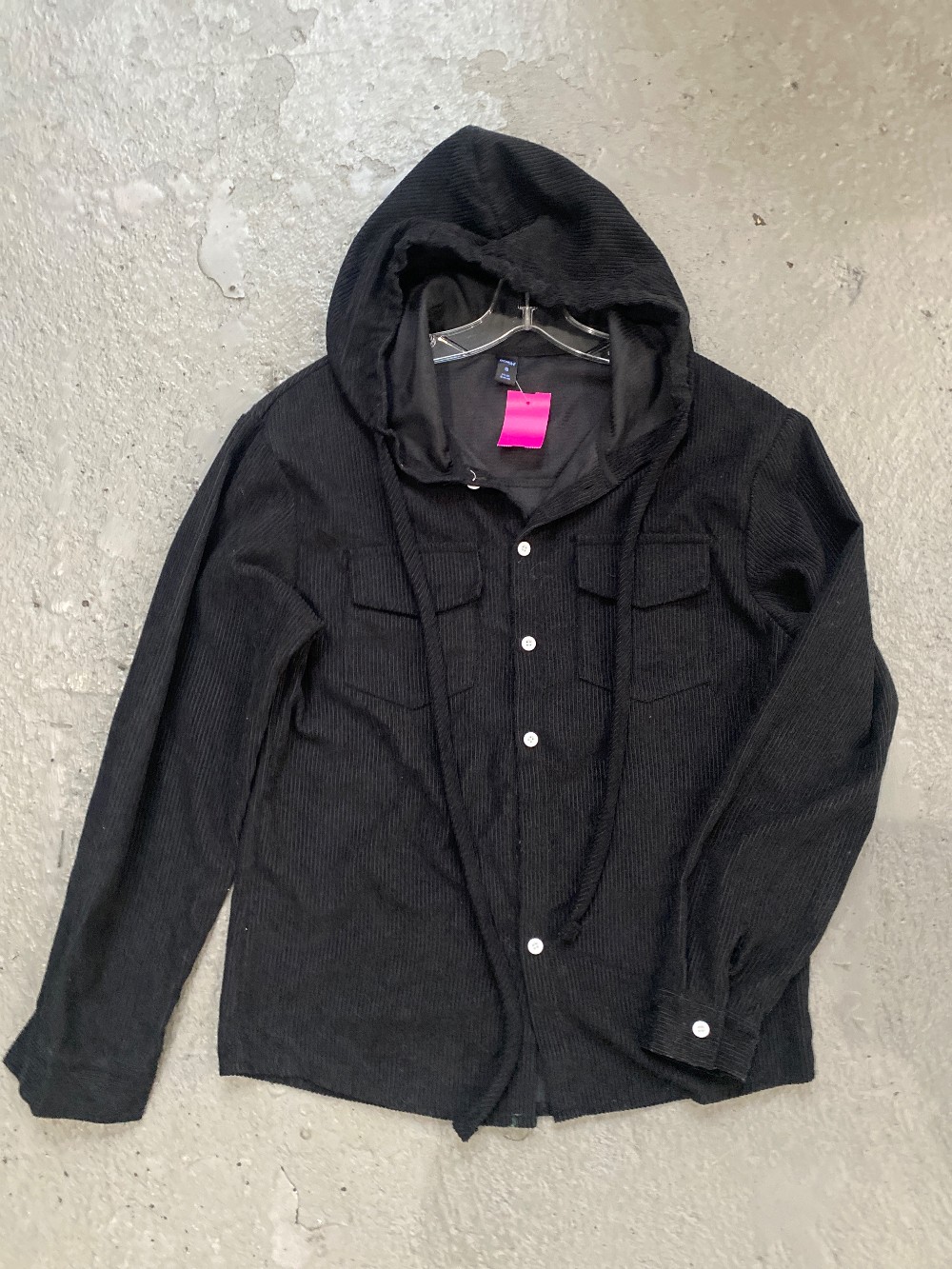 Romwe hooded flannel